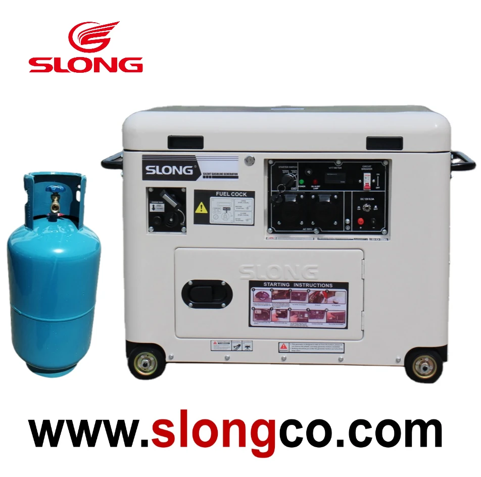 LPG 発電機 静かな LP ガス発電機