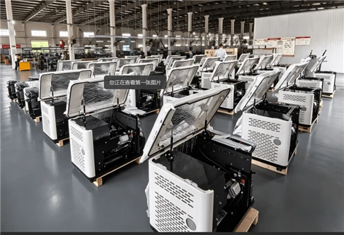 サイレントNG CNG発電機試験